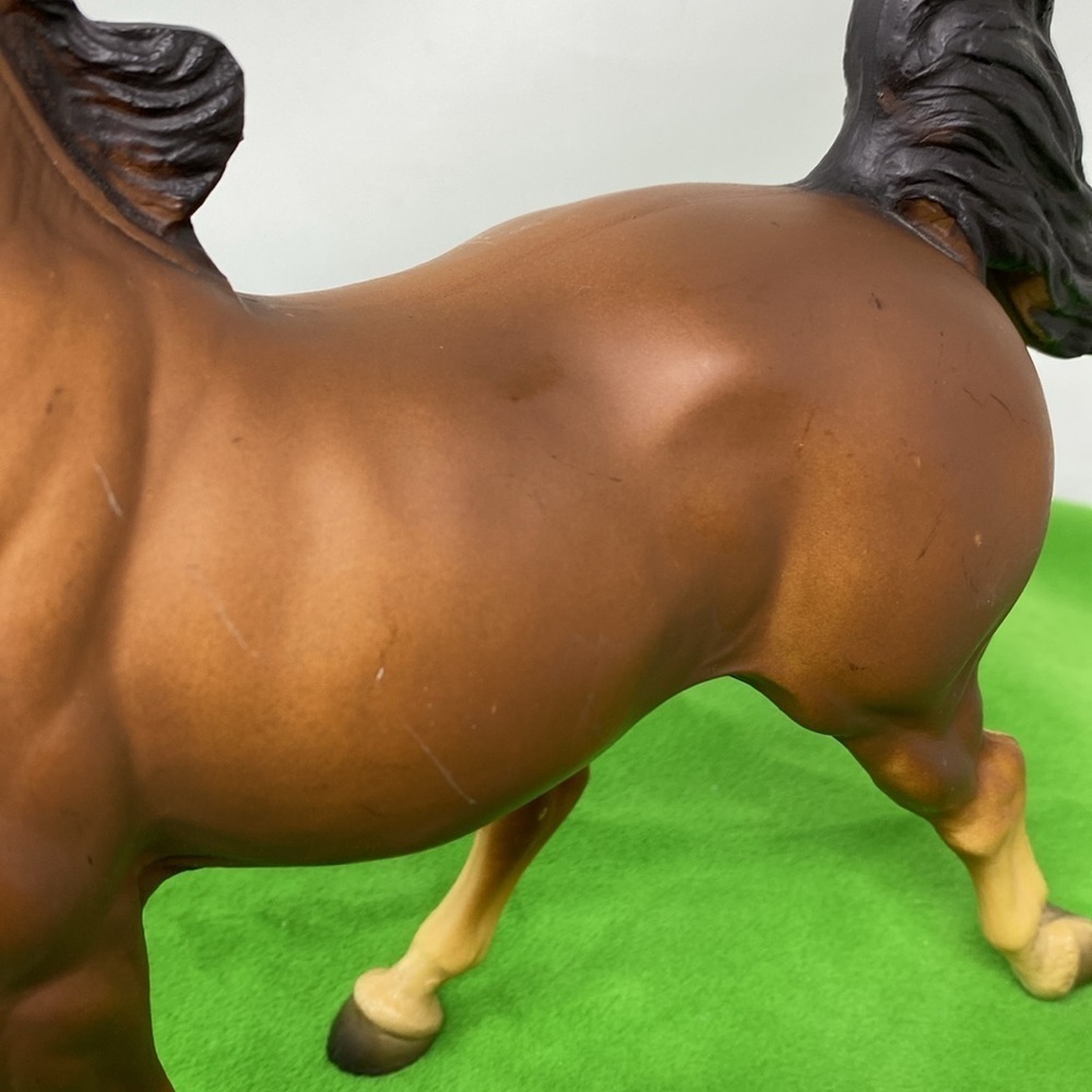 Breyer Commander Vintage Five Gaiter Sorrel #52 Traditional Red Ribbon Horse - Picture 14 of 16